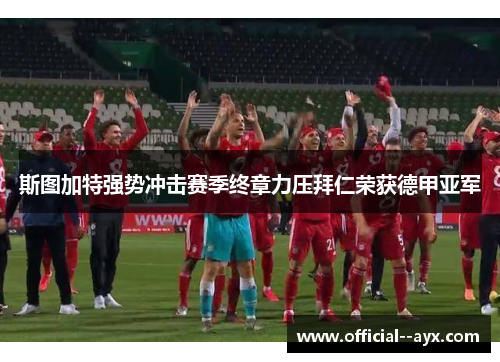 斯图加特强势冲击赛季终章力压拜仁荣获德甲亚军